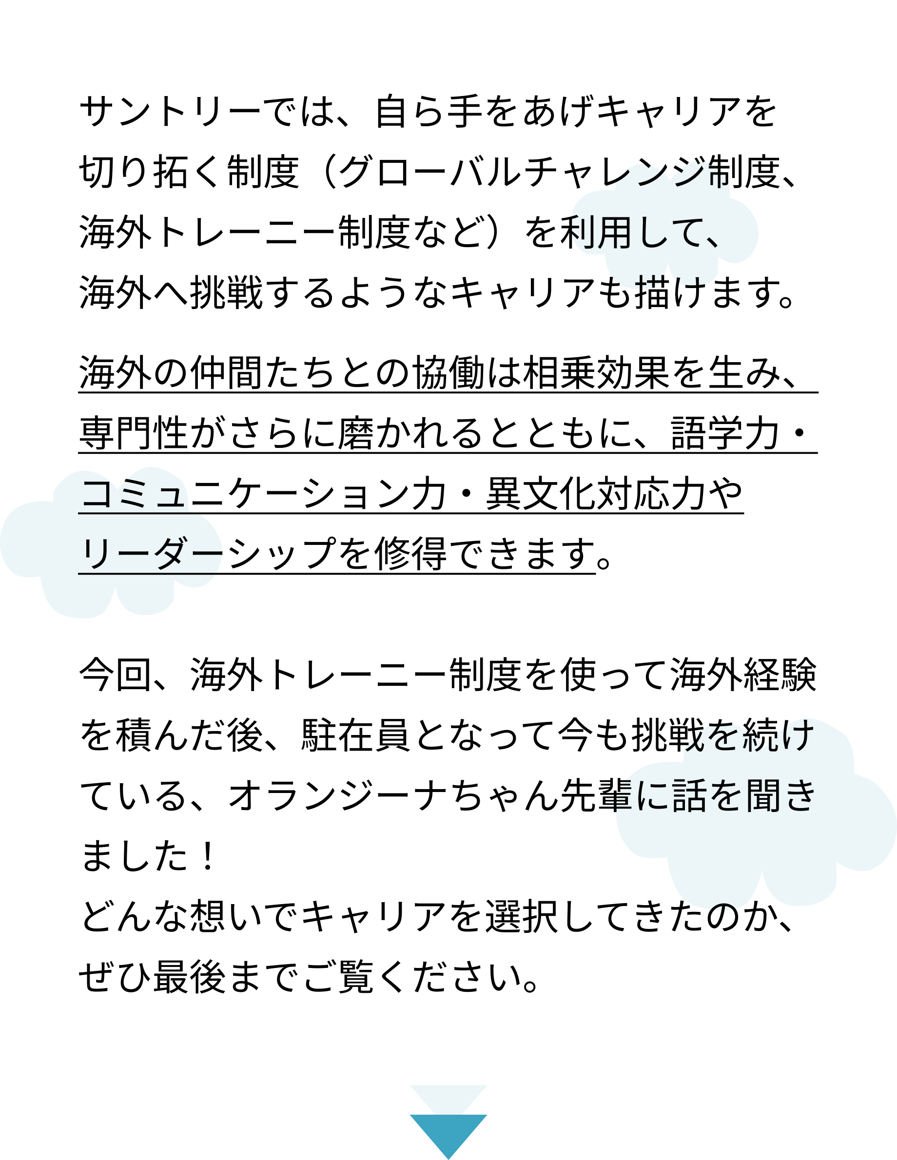 海外駐在員として働くとは？どんな挑戦ができるの？（サントリーで歩むキャリアの話～オランダ駐在員編～）